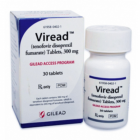Viread / Виреад Тенофовир от гепатита Б