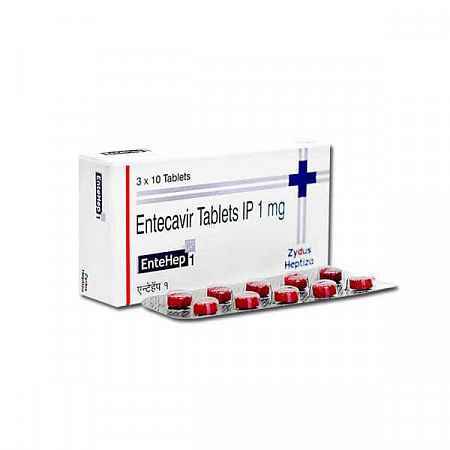 EnteHep 1 мг / Энтехеп 1 мг Энтекавир от гепатита Б