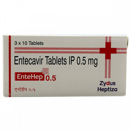 EnteHep 0.5 мг / Энтехеп 0.5 мг Энтекавир от гепатита Б