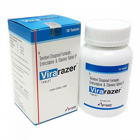 Virarazer / Вираразер Тенофовир и Эмтрицитабин от ВИЧ-инфекции