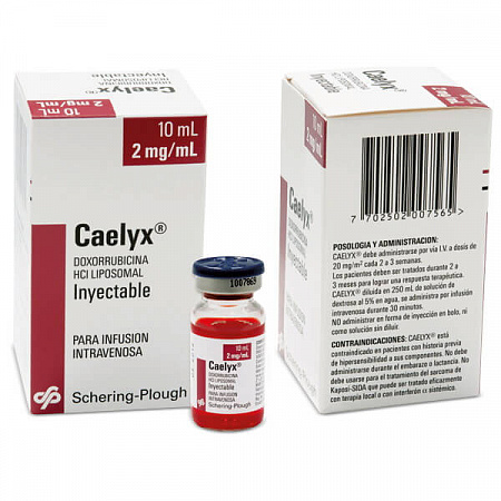 Caelyx / Келикс противоопухолевый препарат