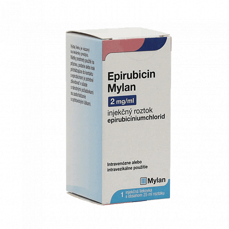 Эпирубицин (Epirubicin) Эбеве фл 50мг 25мл 1шт противоопухолевый препарат