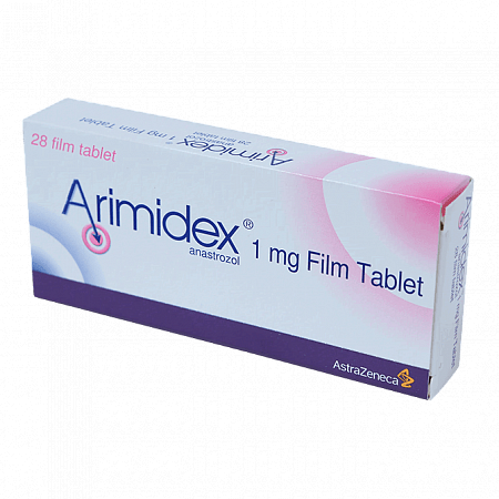 Аримидекс таб п/о 1мг 28шт противоопухолевый препарат
